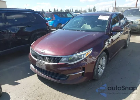 2016 Kia Optima Lx из США, поврежденный, VIN 5XXGT4L39GG047667